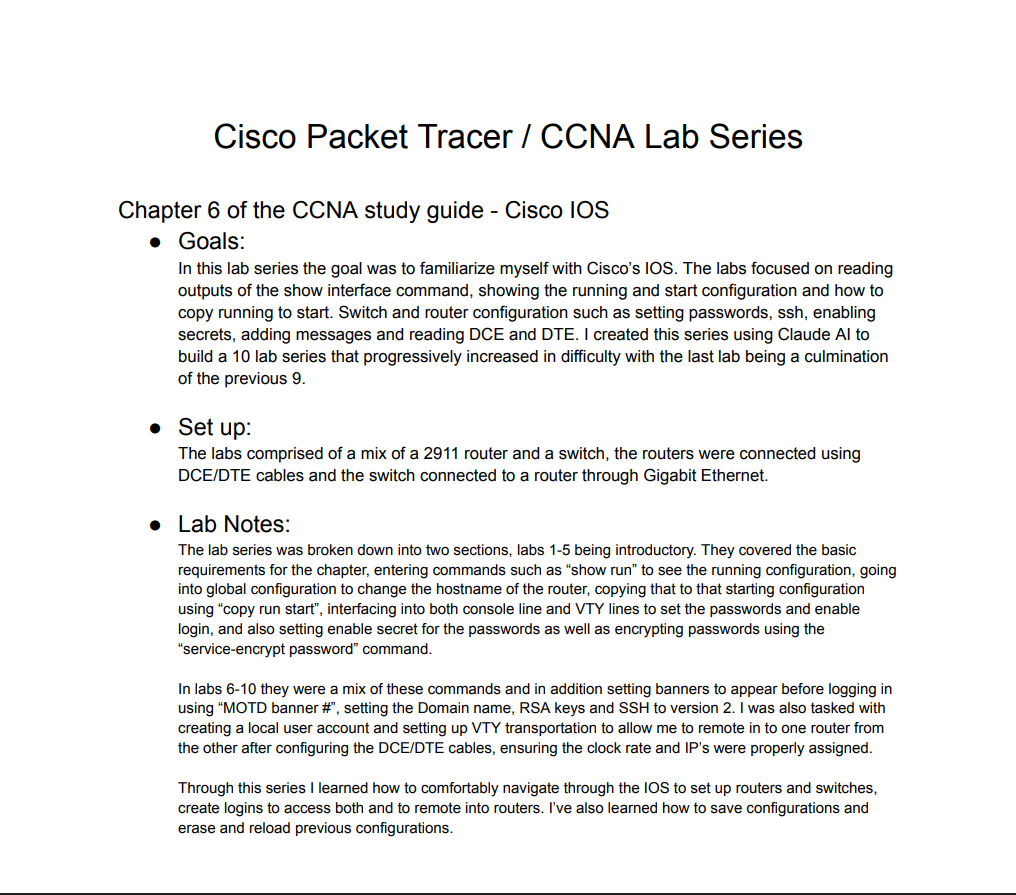 CCNA Ch 6 Notes Screenshot